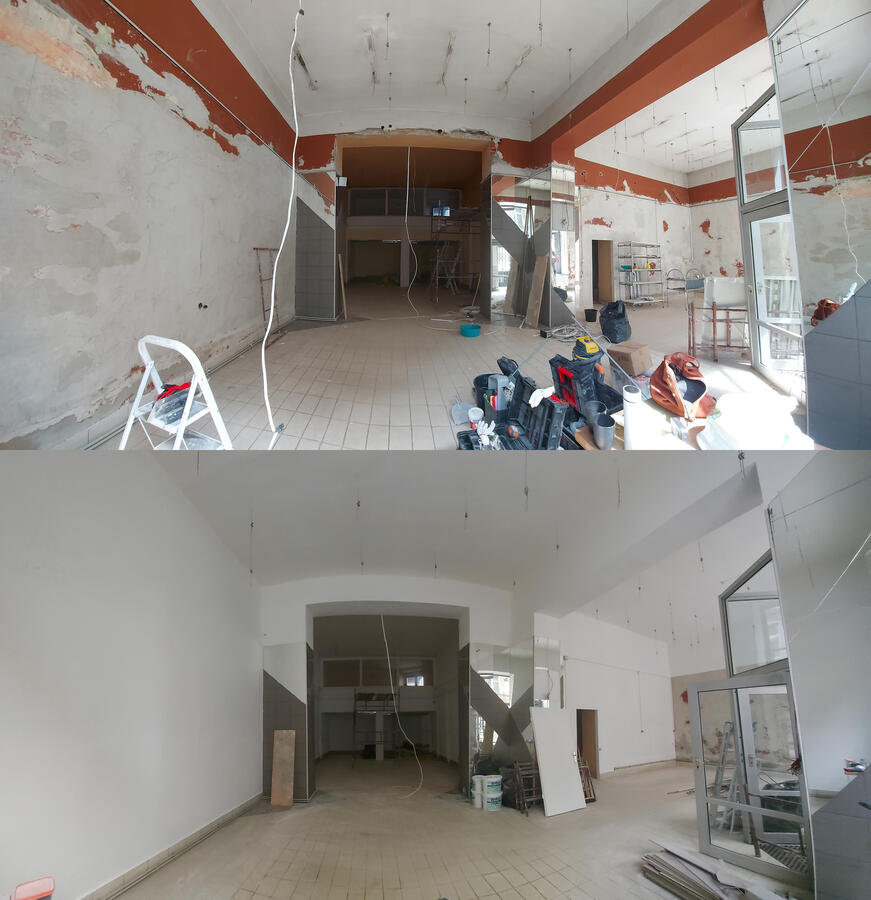 Położenie gładzi, naprawa ościeża i malowanie – Łódź Gładzie gipsowe, naprawa ościeża i malowanie wnętrza – prace wykończeniowe Łódź